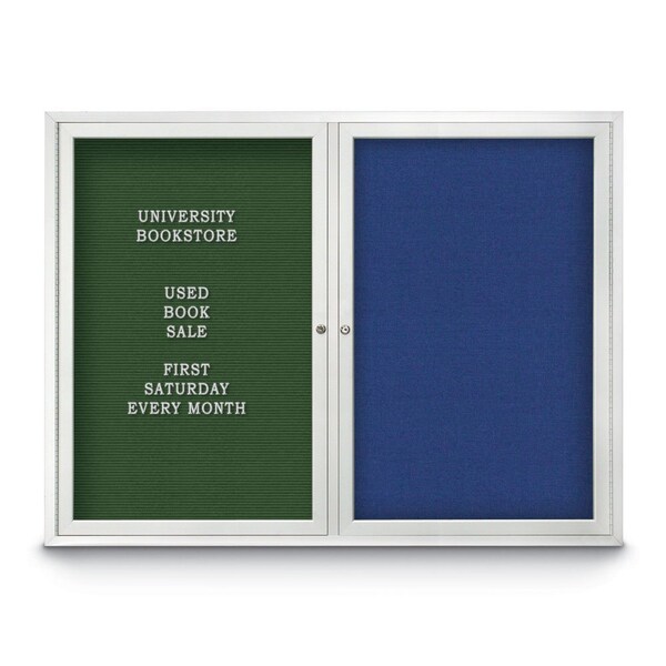 Corkboard, 36"x36", Buff/Bronze